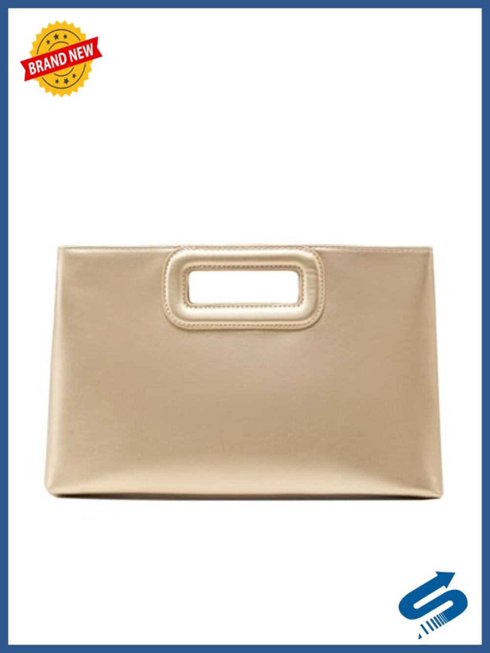 Straw Clutch Top Handle Evening Bag with Gold Chain Crossbody